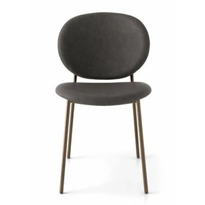 Calligaris Ines Upholstery/Metal Dining Chair (Set of 2)