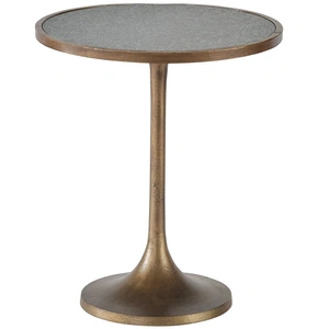 Universal Furniture Nouveau Granite/Metal Bunching Tables, Black/Grey
