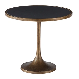 Universal Furniture Nouveau Granite/Metal Bunching Tables, Black/Grey
