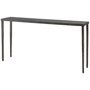 Universal Furniture Minimalist Metal Console Table, Bronze
