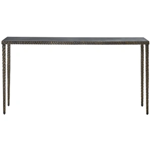 Universal Furniture Minimalist Metal Console Table, Bronze