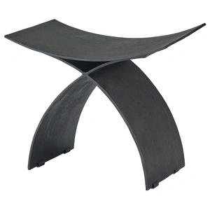 Universal Furniture Kinetic Aluminum Stool, Black