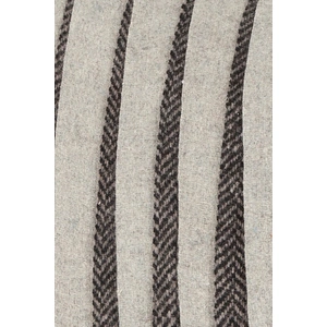 Chandra CUS28009 Wool Handmade Cushion, Grey