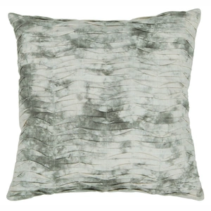 Chandra CUS28027 Cotton Handmade Cushion, Light Grey