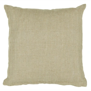 Chandra CUS28028 Linen Handmade Cushion, Natural