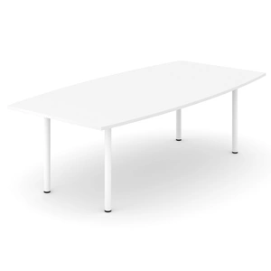 NARBUTAS Optima Meeting Melamine Table w/Metal Frame for 8 Persons