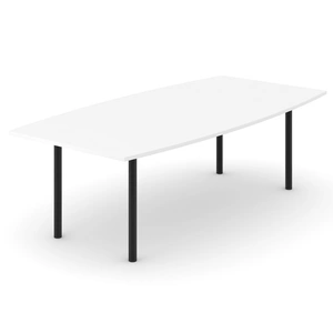 NARBUTAS Optima Meeting Melamine Table w/Metal Frame for 8 Persons