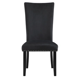 Global Furniture USA D03 Faux Marble Rectangular Dining Room Set with D03 Chairs in Black