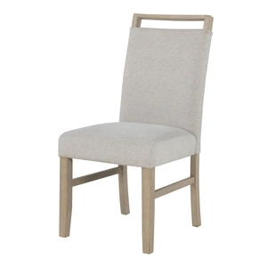 Global Furniture USA D1321 Marble Wood Rectangular Dining Room Set in Light Grey/White