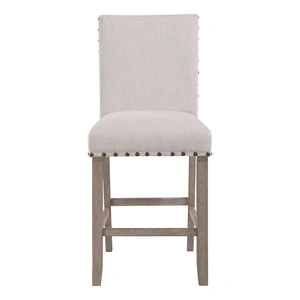 Global Furniture USA D1622 Fabric/Wood Bar Stool (Set of 2)