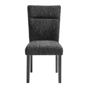 Global Furniture USA D2502 Fabric Dining Chair in Black