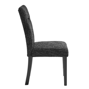 Global Furniture USA D2502 Fabric Dining Chair in Black
