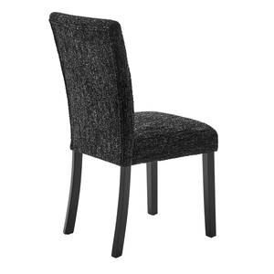 Global Furniture USA D2502 Fabric Dining Chair in Black