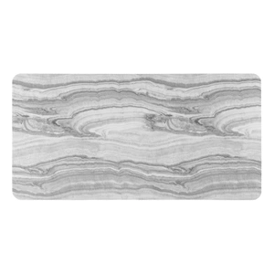Global Furniture USA D2502 Faux Marble Rectangular Dining Table in Black/Grey