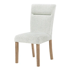 Global Furniture USA D2504 Fabric Dining Chair in Light Grey