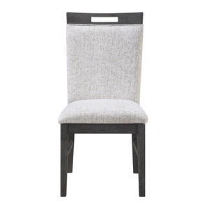 Global Furniture USA D4239 Fabric Dining Chair in Light Grey
