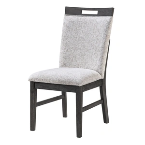 Global Furniture USA D4239 Fabric Dining Chair in Light Grey