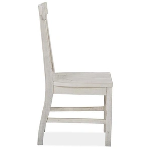 Magnussen SM Bronwyn Wood Dining Side Chair, Alabaster (Set of 2)