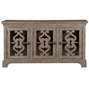 Magnussen SM Tinley Park Wood Server w/3 Doors, Dovetail Grey