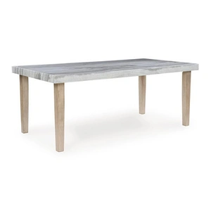 Ashley Furniture Larawyn Wood Dining Table - Bisque Rectangular Table | SohoMod, Bisque