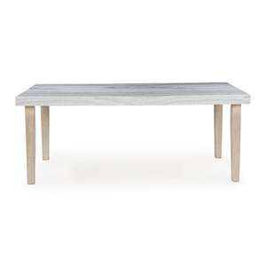 Ashley Furniture Larawyn Wood Dining Table - Bisque Rectangular Table | SohoMod, Bisque