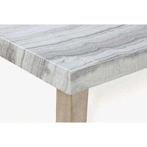 Ashley Furniture Larawyn Wood Dining Table - Bisque Rectangular Table | SohoMod, Bisque