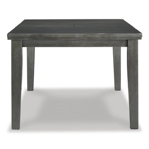 Ashley Furniture Hallanden Gray Butterfly Extendable Wood Dining Table | Ashley, Gray
