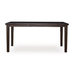 Ashley Furniture Haddigan Extendable Counter Height Table with Butterfly Leaf, Dark Brown