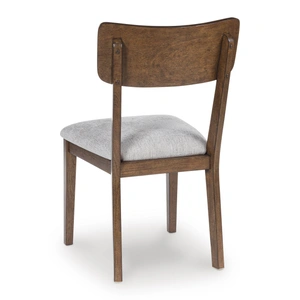 Ashley Furniture Tameride Upholstered Dining Side Chair | Warm Brown Finish, Brown (Set of 2)