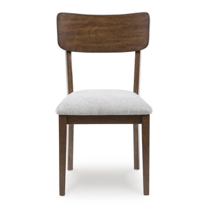 Ashley Furniture Tameride Upholstered Dining Side Chair | Warm Brown Finish, Brown (Set of 2)