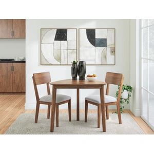 Ashley Furniture Tameride 5-Piece Wood Dining Set | Mid-Century Brown | SohoMod, Brown
