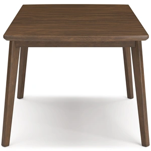 Ashley Furniture Lyncott Brown Extendable Wood Dining Table with Butterfly Leaf, Brown