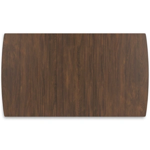 Ashley Furniture Lyncott Brown Extendable Wood Dining Table with Butterfly Leaf, Brown