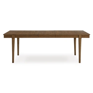 Ashley Furniture Lyncott Wood Extendable Dining Table - Brown Mid-Century Style, Brown