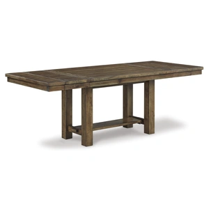 Ashley Furniture SM Moriville 5-Piece Wood Dining Room Set, Beige