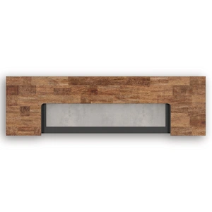 Ashley Furniture Wildenauer Home Bar Unit | Wood & Metal with Storage Drawers, Brown/Black