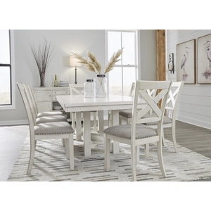 Ashley Furniture Robbinsdale Extendable Dining Set - Antique White | Ashley, Antique White