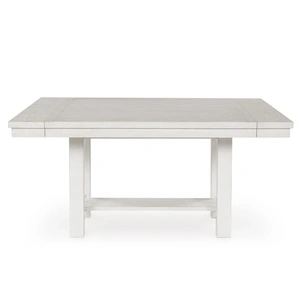 Ashley Furniture Robbinsdale Antique White Extendable Wood Dining Table | SohoMod, Antique White