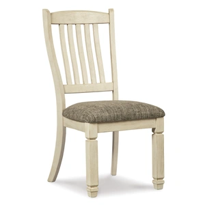 Ashley Furniture SM Bolanburg 5-Piece Wood Dining Room Set, Antiqued White