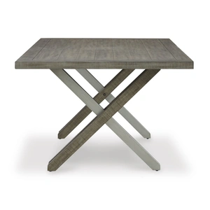 Ashley Furniture Krystanza Rectangular Wood Dining Table - Weathered Gray | Sohomod, Weathered Gray