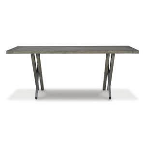 Ashley Furniture Krystanza Rectangular Wood Dining Table - Weathered Gray | Sohomod, Weathered Gray