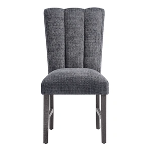 Global Furniture USA D8030 Fabric Dining Chair in Black/Brown