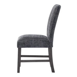 Global Furniture USA D8030 Fabric Dining Chair in Black/Brown