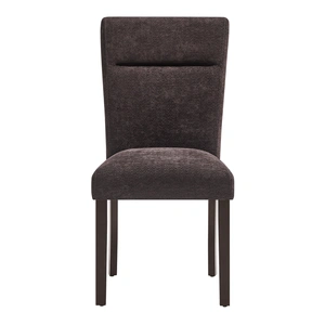 Global Furniture USA D8212 Fabric Dining Side Chair in Dark Brown