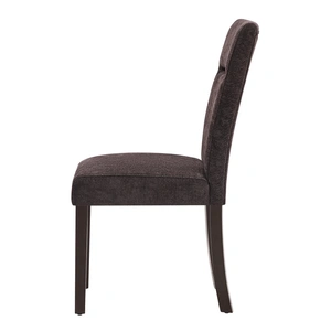 Global Furniture USA D8212 Fabric Dining Side Chair in Dark Brown
