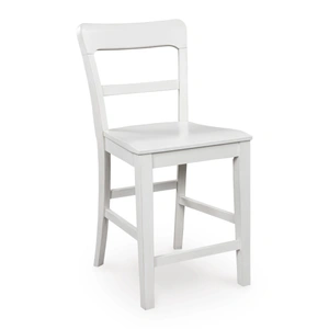 Ashley Furniture Greddinton Black Wood Barstool Set of 2 | Slat Back Design (Set of 2)
