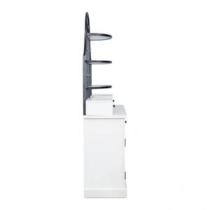 Ashley Furniture Greddinton Baker’s Rack | Wood & Metal Kitchen Storage Hutch, White