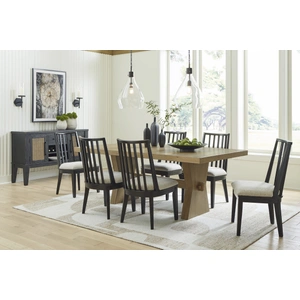Ashley Furniture Galliden Wood Dining Room Set - Light Brown | Ashley Furniture, Light Brown