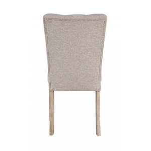 Global Furniture USA D8683 Fabric/Wood Dining Chair, Beige (Set of 2)