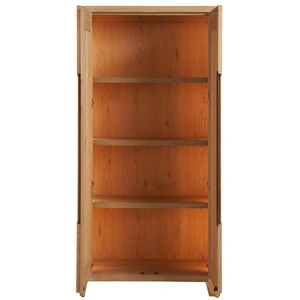 Universal Furniture Walker Wood Wardrobe w/2 Doors, Organic Natural Oak